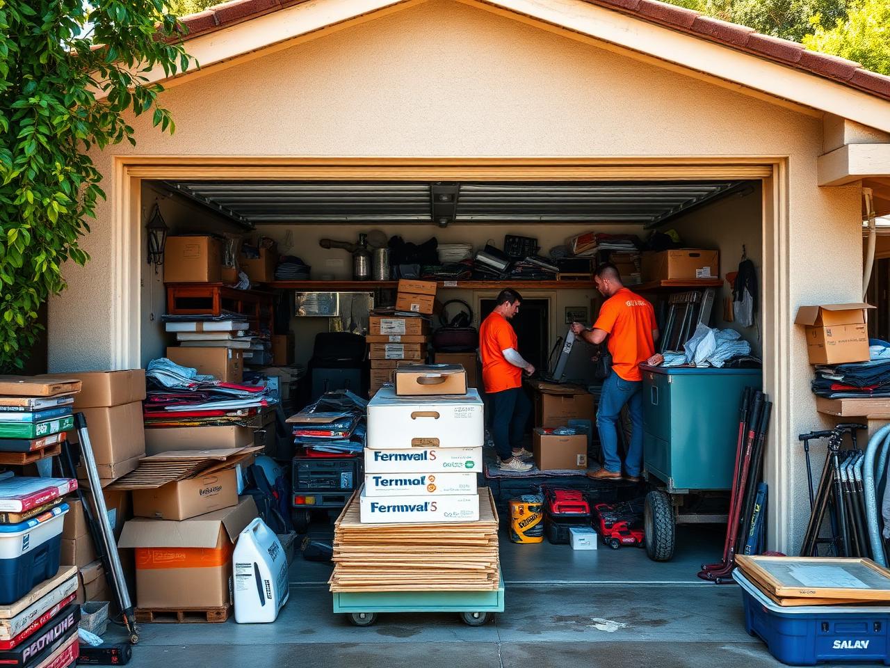 Garage Clean Outs in Fresno and Clovis